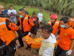 Iskandi Warga Mendobarat Bangka Ditemukan Tewas Usai Diterkam Buaya di Sungai Menduk