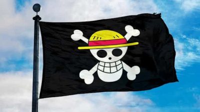 Warga di Sragen Hapus Mural One Piece di Bawah Pengawasan Polisi dan TNI