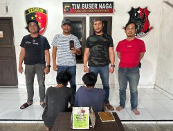 Buser Naga Polresta Pangkalpinang Ciduk 2 Pencuri HP dan Kotak Amal di Warung Makan