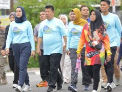 Jalan Sehat HUT ke-80 PLN di ATM Pangkalpinang, Gubernur Ingatkan Hubungan PLN dan Masyarakat