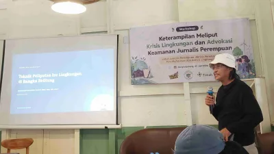Albana Ungkap Peran Jurnalis Mengawal Isu Lingkungan Lewat Berita Berkualitas