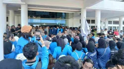 Demo di Kantor Gubernur Babel, Mahasiswa Sebut Perda WPR Untungkan Cukong